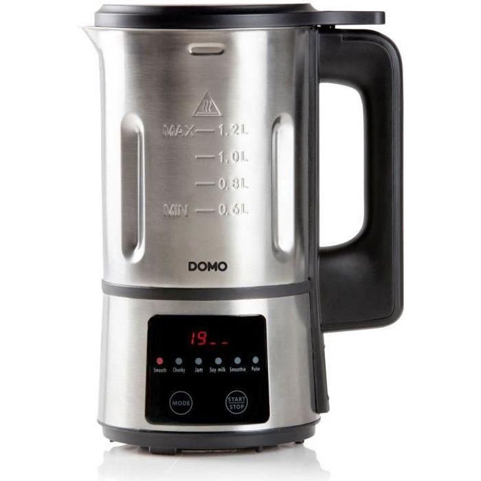 Domo Calefacting Blender - 6 Programas - Acero inoxidable Domo Calefacting Blender - 6 Programas - Acero inoxidable