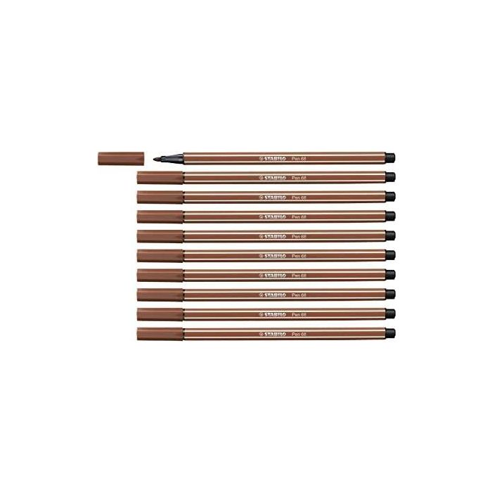 Stabilo Rotulador Pen 68 Sanguina Caja 10 Ud Stabilo Rotulador Pen 68 Sanguina Caja 10 Ud