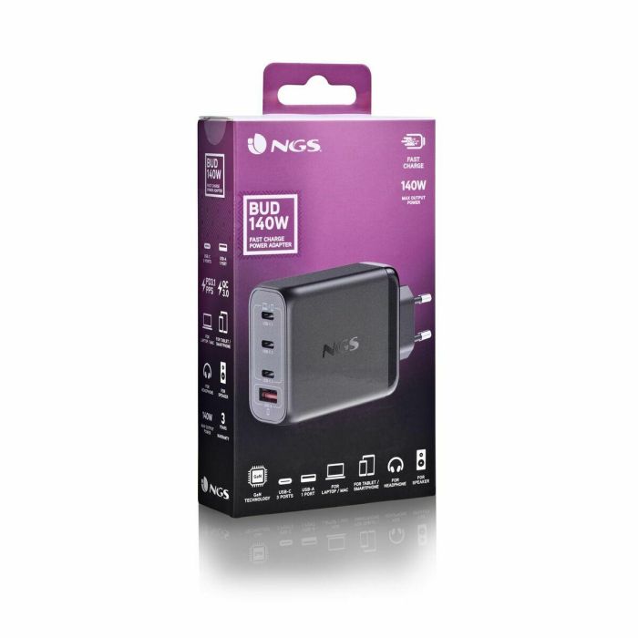 Cargador para Portátil NGS ULTRARAPIDO140W 140 W 1