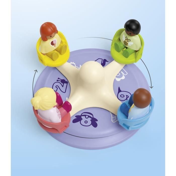 Playmobil 71701 Carrusel Numérico Junior para Niños: Aprende Números 1-8, con Figuras y Colores Brillantes, Edad +12 Meses 3