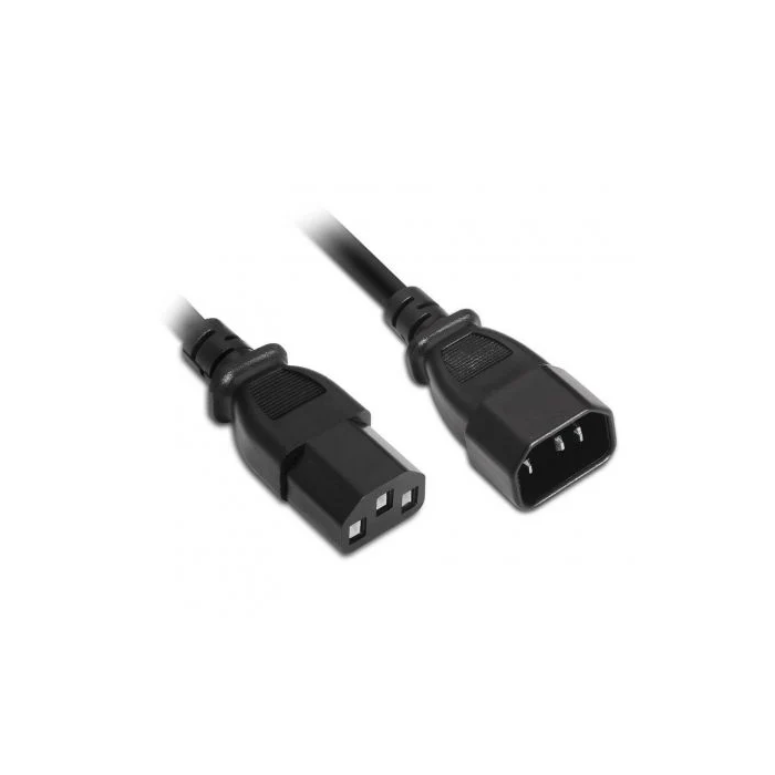 AISENS - CABLE ALIMENTACIoN CPU, C13/H-C14/M, NEGRO, 1.5M 3