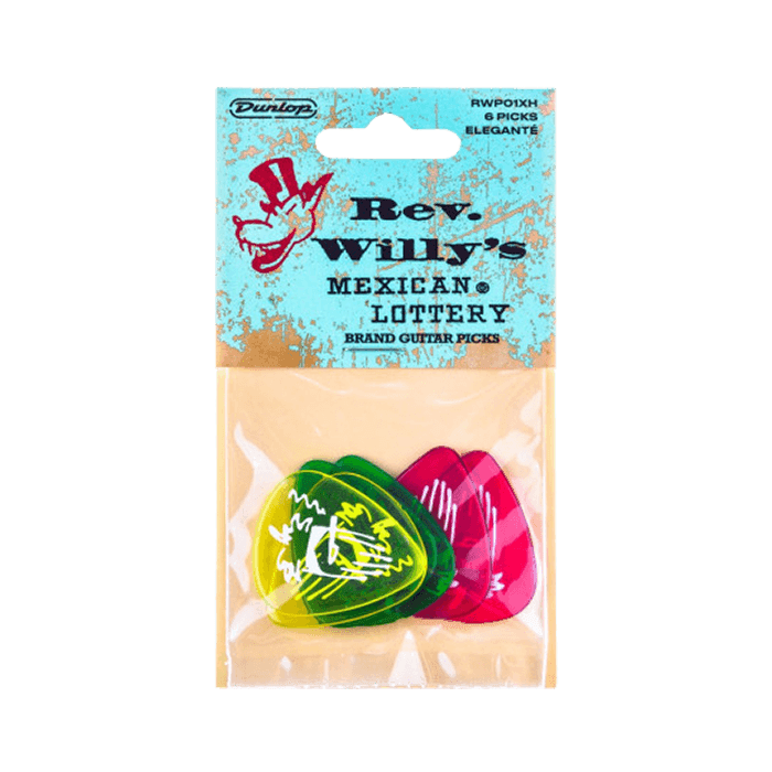 Púa Reverend Willy / Heavy (Páck De 6) Púa Reverend Willy / Heavy (Páck De 6)