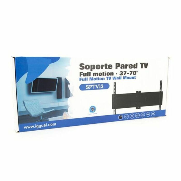 Soporte TV iggual SPTV13 IGG314500 37"-70" Negro 1 Soporte TV iggual SPTV13 IGG314500 37"-70" Negro 1