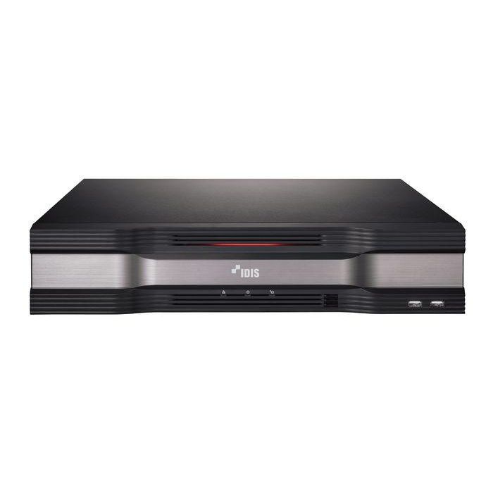 Idis NVR IP 16ch. H.265 4K NVR w/ 2TB HDD , 2xHDMI, 320Mbps, 16ch. POE