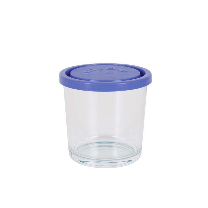 Borgonovo Vaso Indro 500 cc con Tapa Azul (12 Unidades)