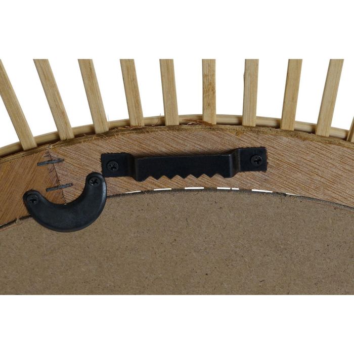 Espejo de pared Home ESPRIT Natural Scandi 85 x 2 x 85 cm 1