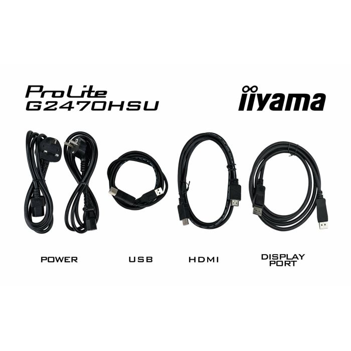 Iiyama Monitor G2470HSU-B6 24" G-MASTER IPS Full HD 180Hz, 0.2ms, USB 3.2, Altavoces, Negro 4 Iiyama Monitor G2470HSU-B6 24" G-MASTER IPS Full HD 180Hz, 0.2ms, USB 3.2, Altavoces, Negro 4