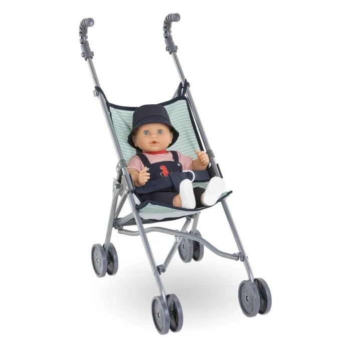 Corolle Cochecito Paraguas COR1712157965370 Sage Ligero Plegable para Bebés de 36/52 cm 4