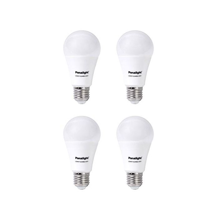 Panasonic-Panalight LDAHV11LH45EL-ECO Lámpara LED Bulbo Opaco E27 11.5W 4500K Pack de 4 0 Panasonic-Panalight LDAHV11LH45EL-ECO Lámpara LED Bulbo Opaco E27 11.5W 4500K Pack de 4 0