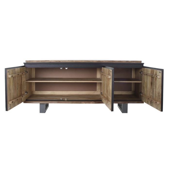 Buffet DKD Home Decor Negro Marron 42 x 72 x 160 cm 3