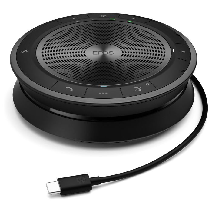 EPOS EXPAND 40 Altavoz de Conferencia Bluetooth/USB-C con Cancelación de Ruido para Google Meet, Microsoft Teams y UC, Negro/Gris 3