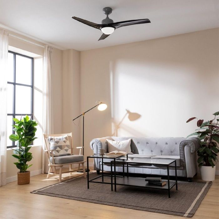 Ventilador de Techo con Luz Cecotec EnergySilence Aero 560 18 W Negro 1