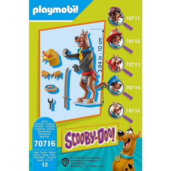 Playmobil Scooby-Doo Figura Coleccionable Samurái con Casco y Espada para Niños 5-12 Años 2 Playmobil Scooby-Doo Figura Coleccionable Samurái con Casco y Espada para Niños 5-12 Años 2