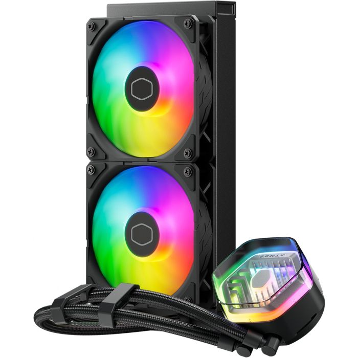 Cooler Master MasterLiquid 240 ATMOS Kit de refrigeración líquida 12 cm Negro MLX-D24M-A25PZ-R1 1 Cooler Master MasterLiquid 240 ATMOS Kit de refrigeración líquida 12 cm Negro MLX-D24M-A25PZ-R1 1