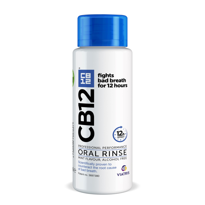 Cb12 Safe Breath Rinse With Mint And Menthol 250 mL