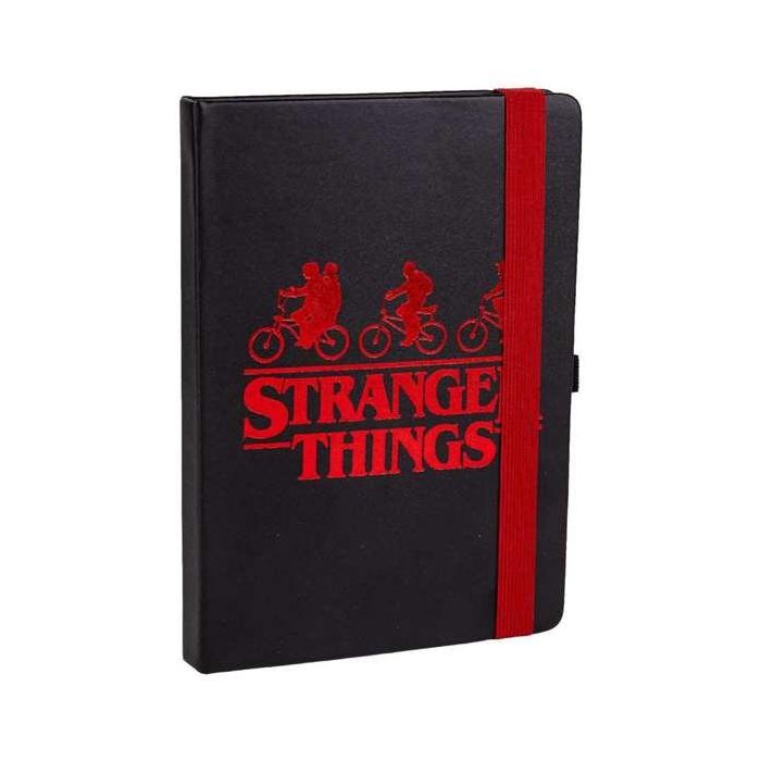 Cuaderno premium polipiel stranger things