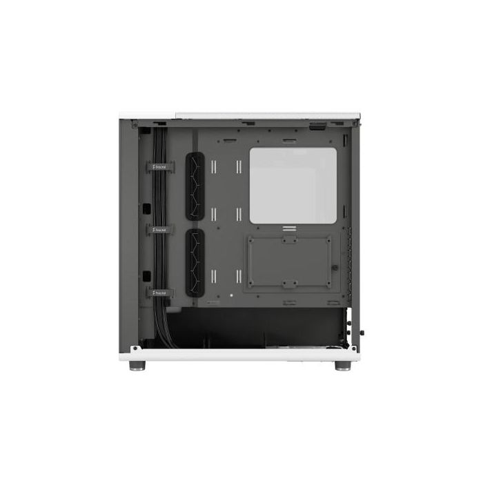 Fractal Caja North Blanca Cristal Templado Clear Tint FD-C-NOR1C-04 19 Fractal Caja North Blanca Cristal Templado Clear Tint FD-C-NOR1C-04 19
