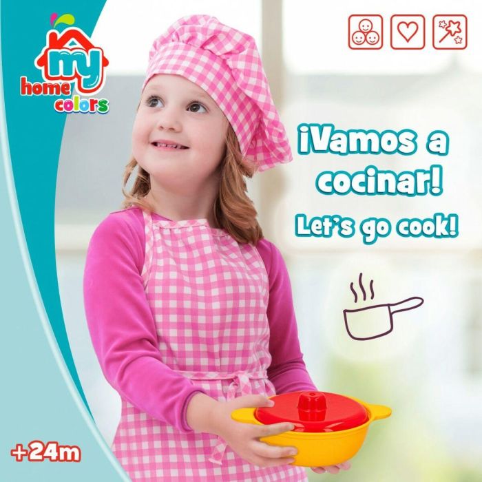 Set de Alimentos de Juguete Colorbaby Menaje y utensilios de cocina 20 Piezas (12 Unidades) 4