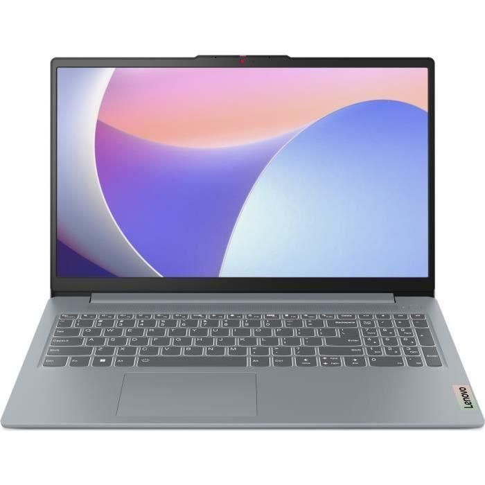 Portátil Lenovo ultradelgado 15 82XB006UFR | 15'' FHD 250N - Intel Core i3-N305 - 8GB RAM - 512GB SSD - Sin Windows - AZERTY