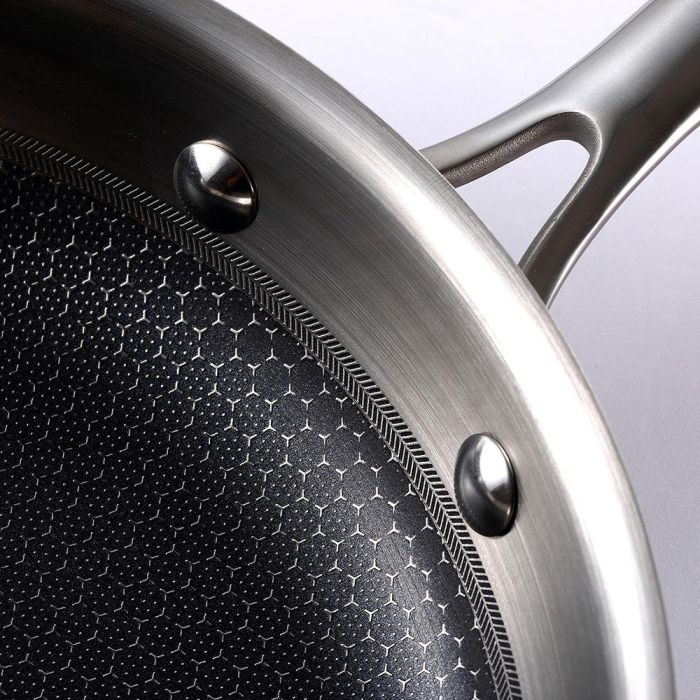 Masterpro Sartén BGMP-1631 Acero Inoxidable 18/10 Antiadherente Ø24x4,7 cm Hi-tech 3 6