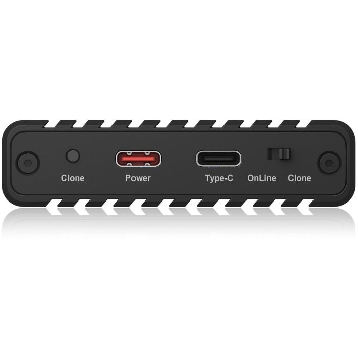 ICY BOX IB-2817MCL-C31 Externes USB-C 3.2 Gehäuse für 2x M.2 NVMe SSD mit Klonfunktion 3 ICY BOX IB-2817MCL-C31 Externes USB-C 3.2 Gehäuse für 2x M.2 NVMe SSD mit Klonfunktion 3