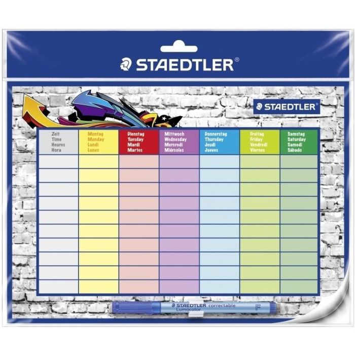 STAEDTLER Lumocolor Stundenplan