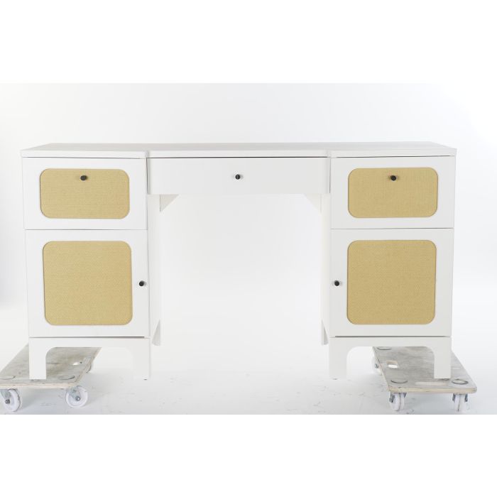 Escritorio Home Office DKD Home Decor Blanco 50 x 76 x 140 cm 5 Escritorio Home Office DKD Home Decor Blanco 50 x 76 x 140 cm 5