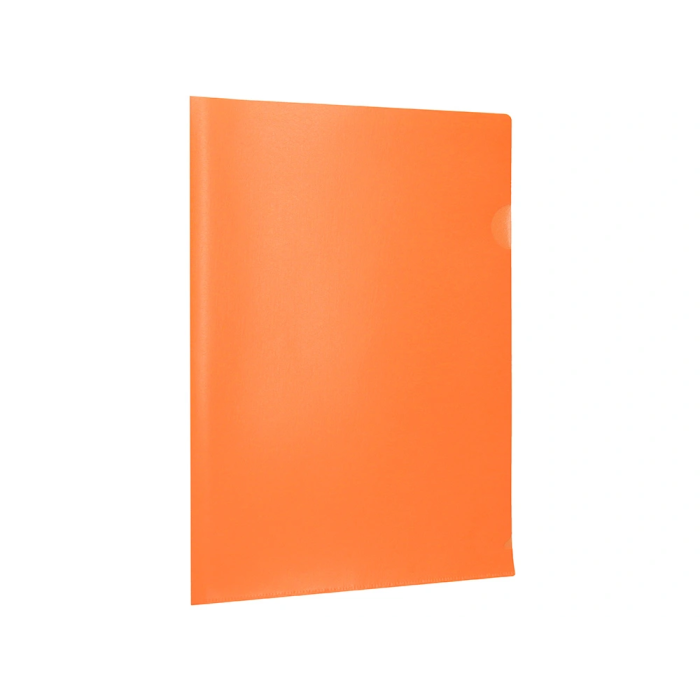 Liderpapel Carpeta Dossier Uñero Polipropileno Naranja Fluor Opaco Capacidad 20 Hojas Formato Din A4 3