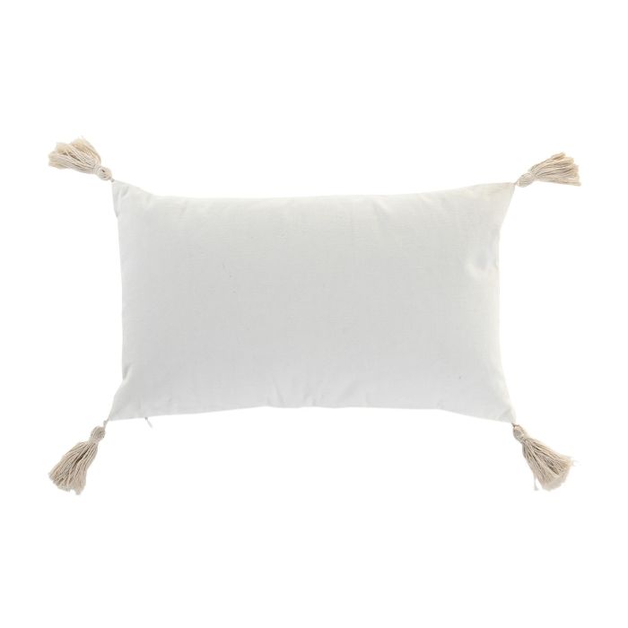 Cojin Urban DKD Home Decor Blanco Rosa 30 x 50 cm (2 Unidades) 2 Cojin Urban DKD Home Decor Blanco Rosa 30 x 50 cm (2 Unidades) 2