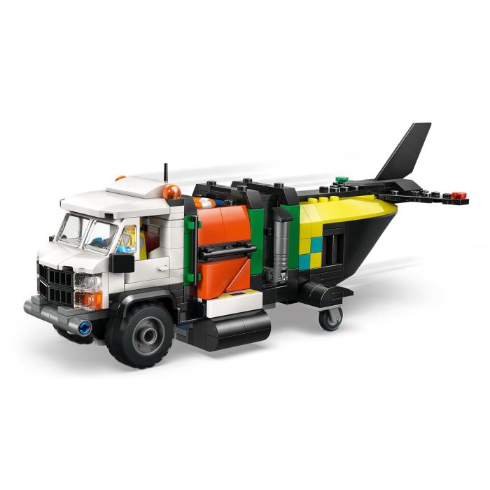 LEGO City Avión, Camión Técnico Y Aerodeslizador 60505 Juego de Construcción Infantil con Vehículos de Emergencia y Minifiguras 1 LEGO City Avión, Camión Técnico Y Aerodeslizador 60505 Juego de Construcción Infantil con Vehículos de Emergencia y Minifiguras 1