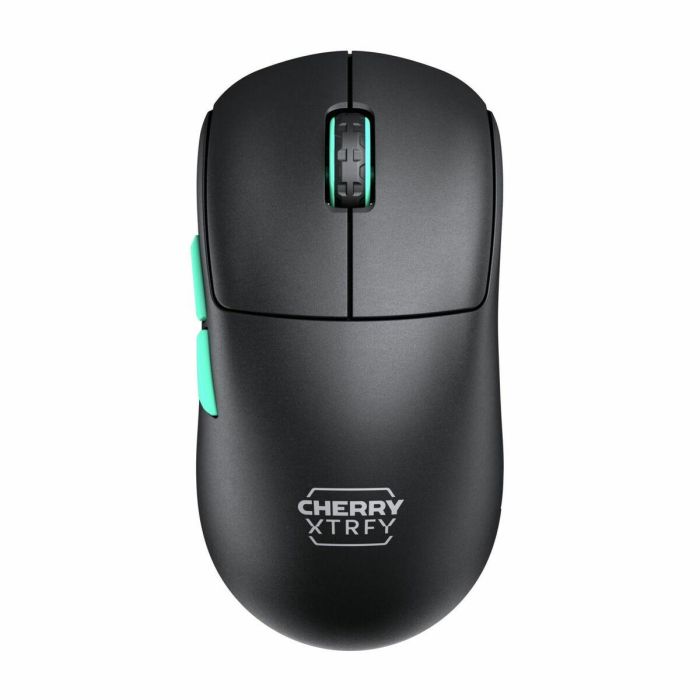 Cherry XTRFY M68 Wireless Ratón Inalámbrico Negro Turquesa 26000 DPI RF 2.4 GHz USB Tipo C 10