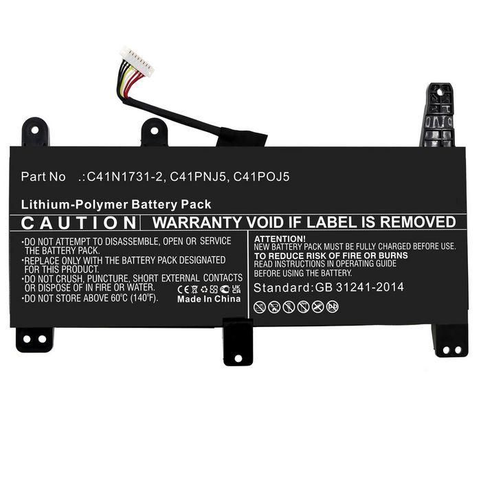 CoreParts Batería Li-Polymer 45.60Wh 15.2V 3000mAh para Portátiles Asus ROG (SCAR II, Strix G, G15, G17)