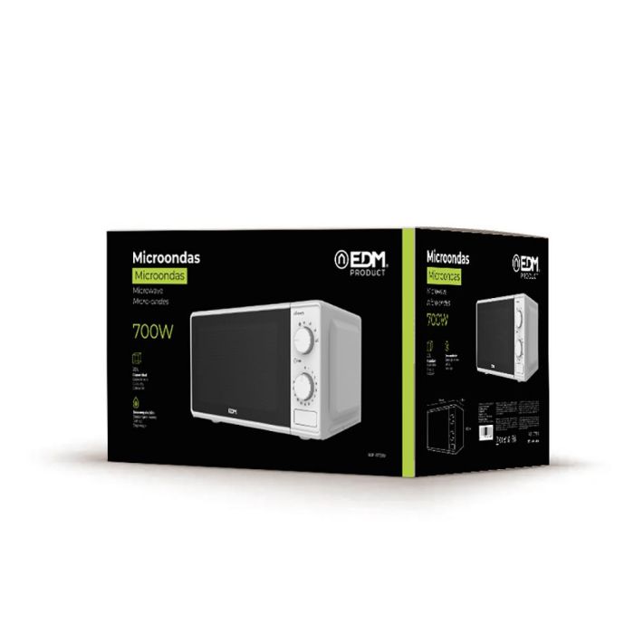 Microondas 700 W blanco 20 l modelo 2024 2 Microondas 700 W blanco 20 l modelo 2024 2