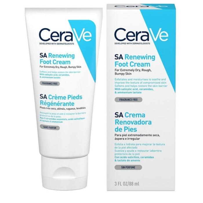 Cerave Renewing Sa Foot Cream 88 mL