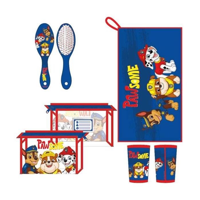 Neceser aseo de viaje con accesorios paw patrol 23.0 x 15.0 x 8.0 cm