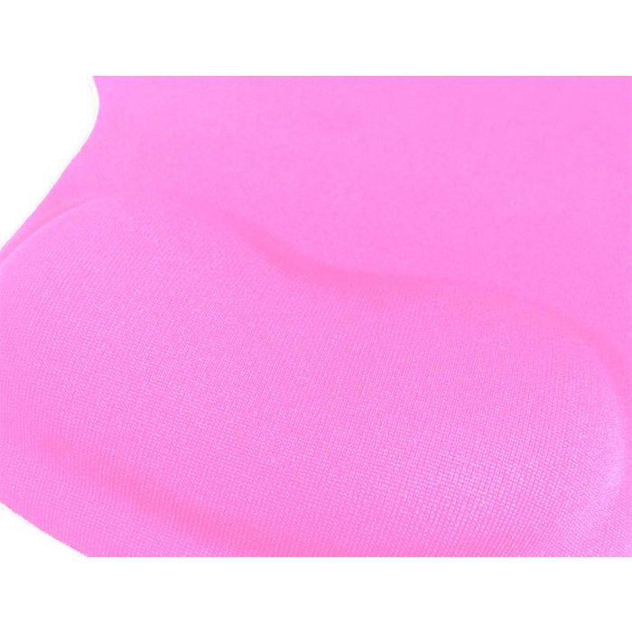 Alfombrilla Para Raton Q-Connect Reposamuñecas De Gel Color Rosa 190x230x20 mm 4