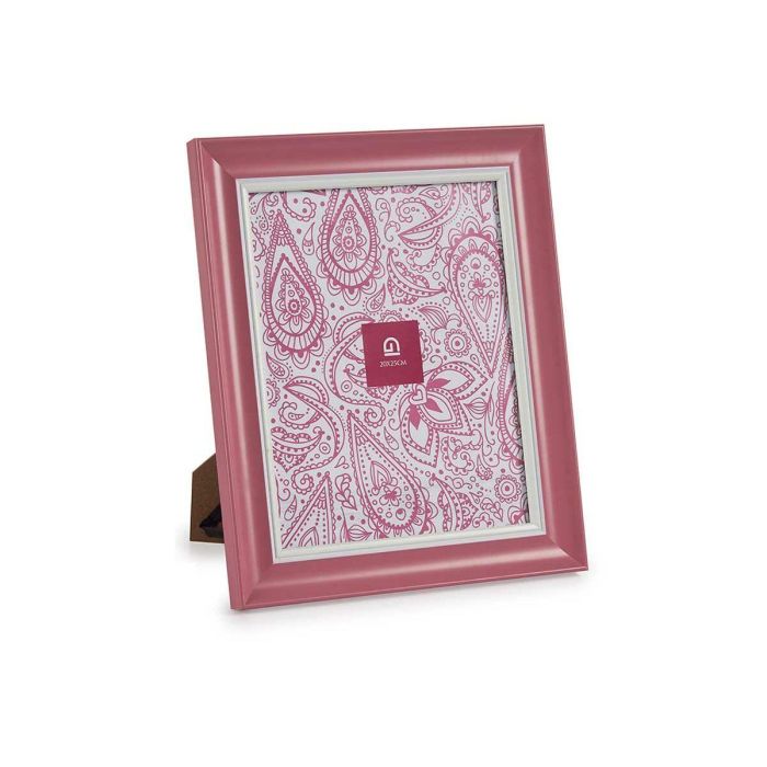 Marco de Fotos Gift Decor 636395 636395 Rosa Cristal Plástico (6 Unidades) 1 Marco de Fotos Gift Decor 636395 636395 Rosa Cristal Plástico (6 Unidades) 1