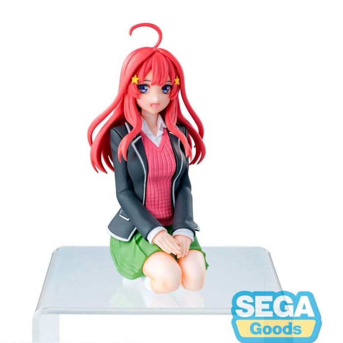 SEGA GOODS Itsuki Nakano PM Perching The Quintessential Quintuplets Figura 10cm