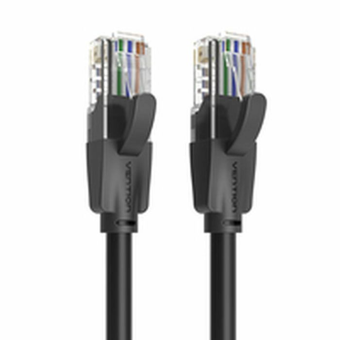 Cable de Red Rígido UTP Categoría 6 Vention IBEBL Negro 1 Cable de Red Rígido UTP Categoría 6 Vention IBEBL Negro 1