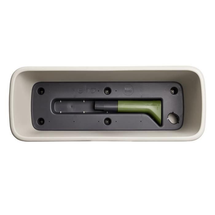 Elho Noa Balconiere M - Gris - L 52 x B 20 x H 18 cm - Balcón exterior - 100% reciclado 2 Elho Noa Balconiere M - Gris - L 52 x B 20 x H 18 cm - Balcón exterior - 100% reciclado 2