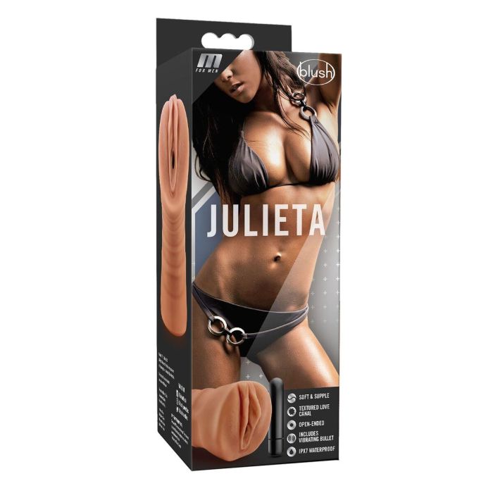 Masturbador Masculino Blush Julieta Marrón 1