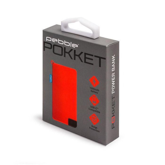 Veho Power Bank Pebble Pokket 1000mAh, Batería Externa Micro Llavero Ultra Fina de Emergencia para Bolsillo - Roja 2 Veho Power Bank Pebble Pokket 1000mAh, Batería Externa Micro Llavero Ultra Fina de Emergencia para Bolsillo - Roja 2