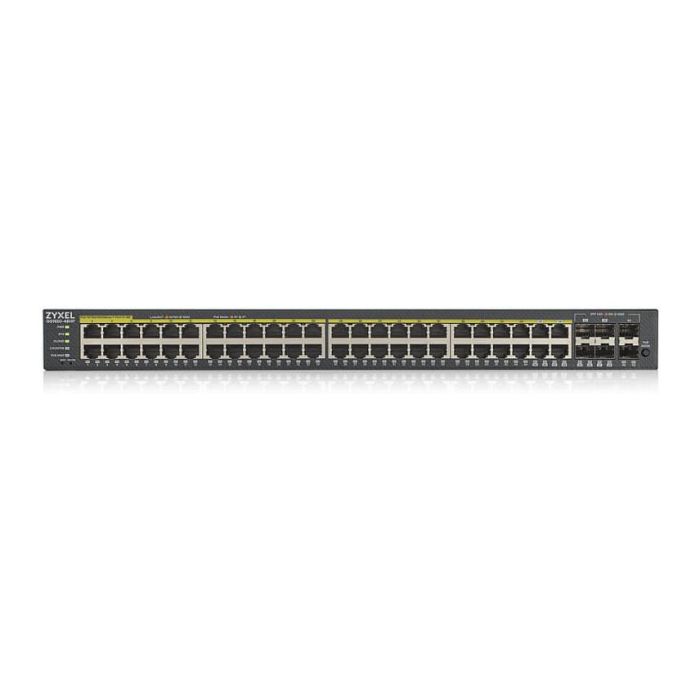 Zyxel GS1920-48HPV2 Switch Gestionado Gigabit Ethernet PoE Negro 48 Puertos GS192048HPV2-EU0101F