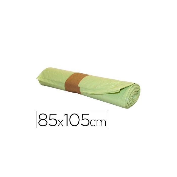 Bolsa Basura Industrial Amarilla 85x105 cm Galga 110 Rollo De 10 Unidades Bolsa Basura Industrial Amarilla 85x105 cm Galga 110 Rollo De 10 Unidades
