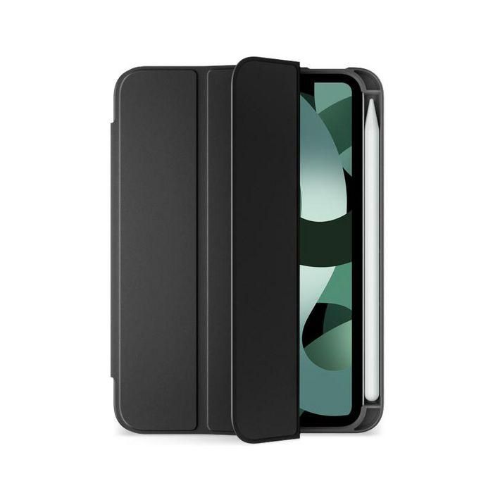 eSTUFF iPad Air 11" 2025/2024 MIAMI Pencil Case - Black PU leather/Clear 2 eSTUFF iPad Air 11" 2025/2024 MIAMI Pencil Case - Black PU leather/Clear 2