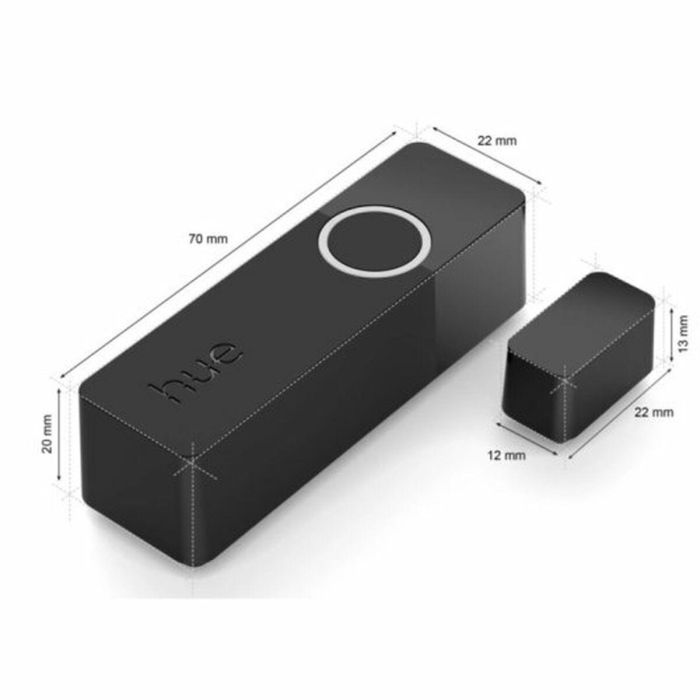 Philips Hue Sensor de contacto Negro Fácil instalación Control mediante la aplicación Hue PHI1701429812397 6