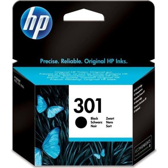 Hp Tinta Negro Deskjet 1050, 2050, 2050S -Nº301- Hp Tinta Negro Deskjet 1050, 2050, 2050S -Nº301-