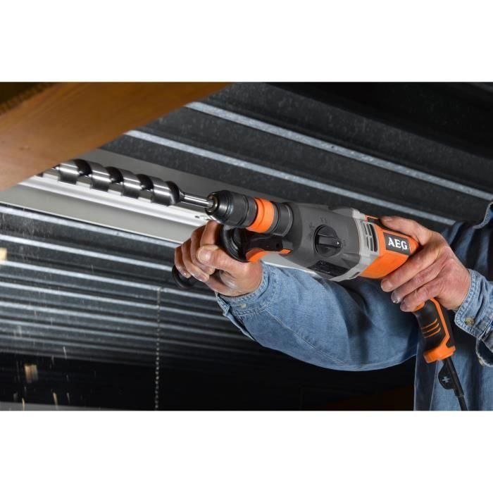 Taladro percutor AEG KH28SuperXEK - 1010 W - 2.8 J - Corte: 28 mm 1 Taladro percutor AEG KH28SuperXEK - 1010 W - 2.8 J - Corte: 28 mm 1