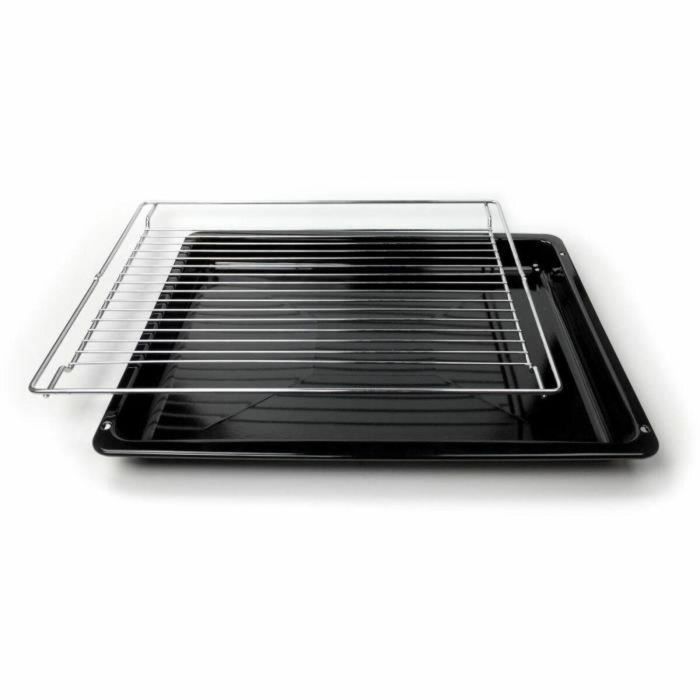 Beko BC50W Mini Horno Convección Natural 50 L, 4 Funciones, 2 Ventanas, Puerta de Cristal Desmontable, Blanco 1