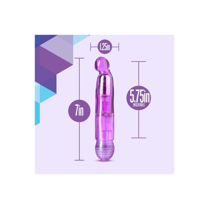 Vibrador Blush Naturally Yours Morado 6 Vibrador Blush Naturally Yours Morado 6